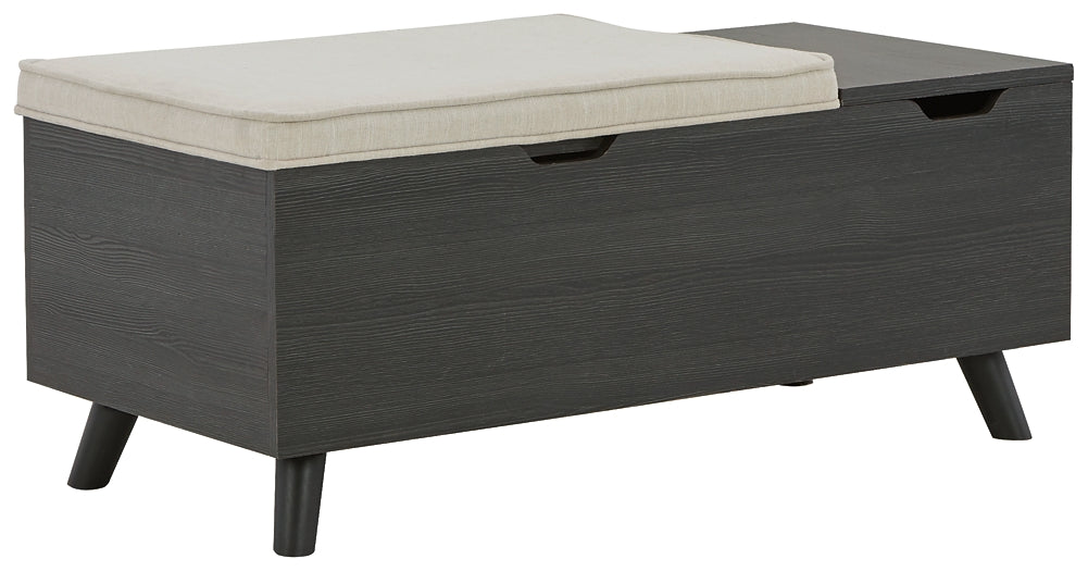 Yarlow Storage Bench Huntsville Furniture Outlet