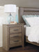 Zelen Full Panel Headboard with Mirrored Dresser and 2 Nightstands Huntsville Furniture Outlet