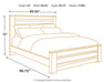 Zelen King Panel Bed with Mirrored Dresser and Chest Huntsville Furniture Outlet