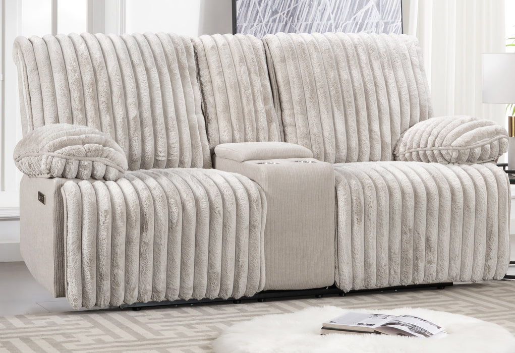 Emotional power loveseat