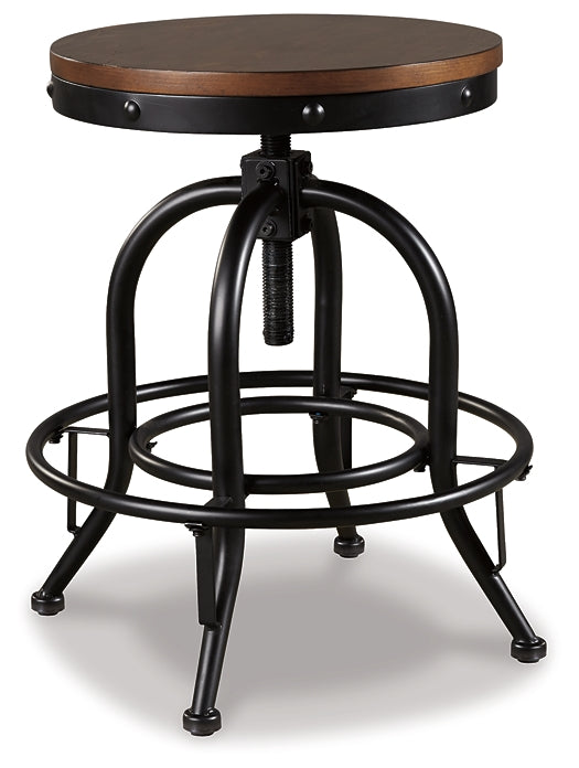 Valebeck Swivel Barstool (1/CN)