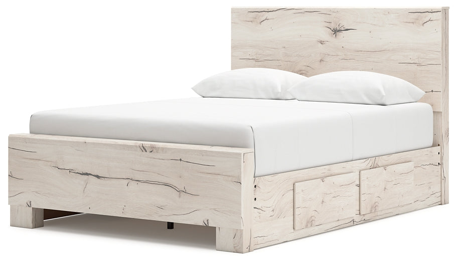 Lawroy  Panel Bed With Storage