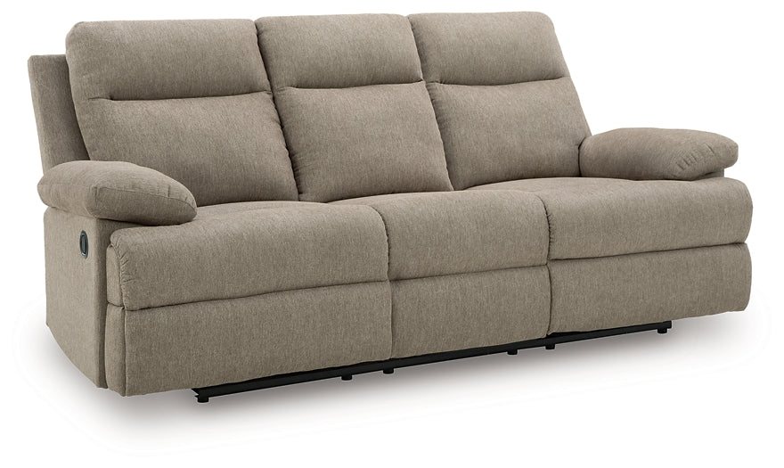 Side-Swipe REC Sofa w/Drop Down Table