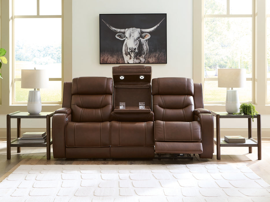 Knightington PWR REC Sofa w/Audio Seating