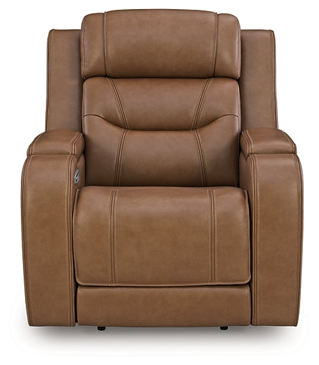 Knightington Power Recliner w/Audio Seating
