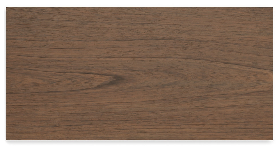 Landocken Twin Panel Headboard with Mirrored Dresser and Chest