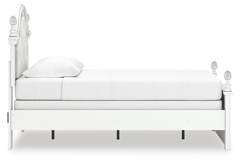 Kozlani Twin Upholstered Panel Bed