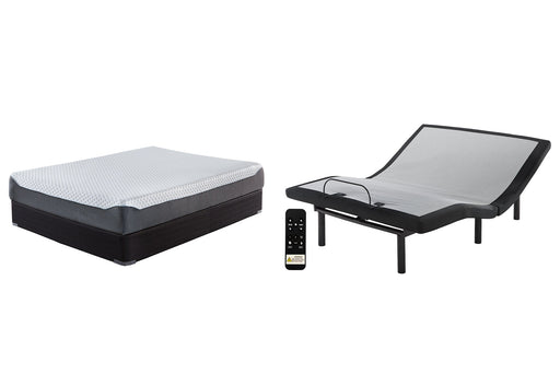 10 Inch Chime Elite Mattress with Adjustable Base Huntsville Furniture Outlet