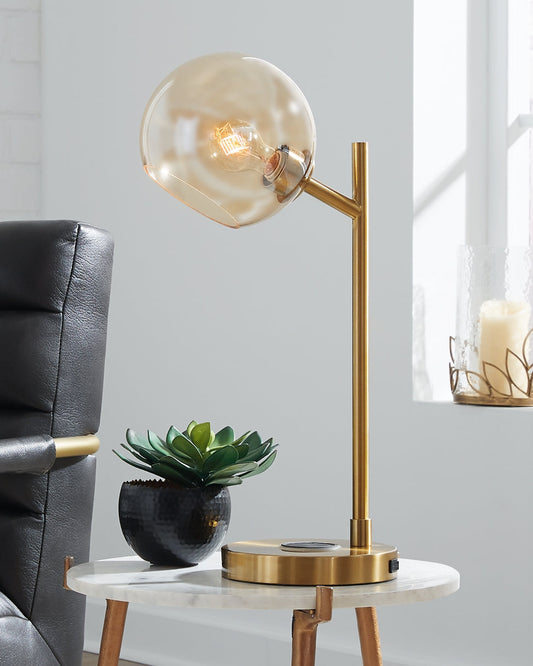 Abanson Metal Desk Lamp (1/CN) Huntsville Furniture Outlet