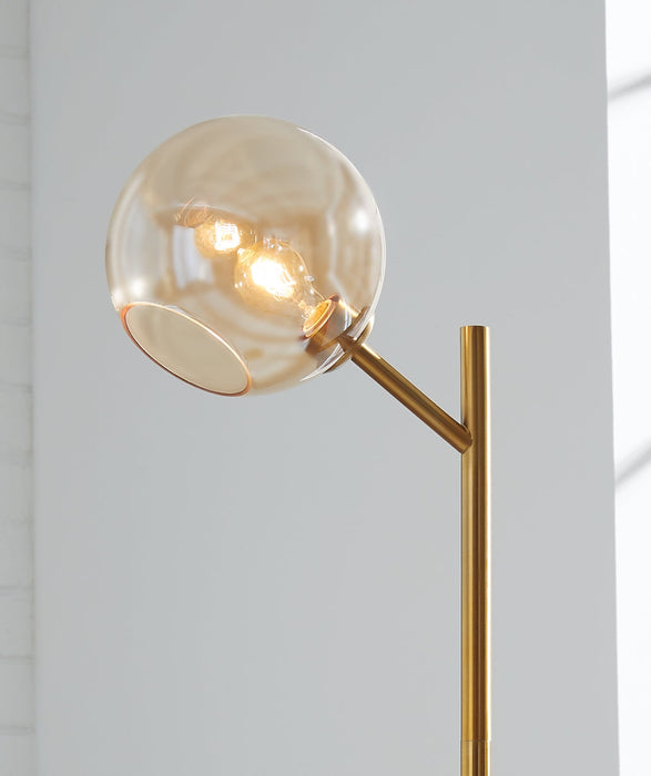 Abanson Metal Floor Lamp (1/CN) Huntsville Furniture Outlet