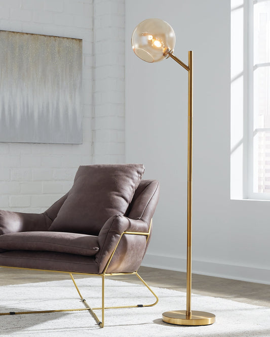 Abanson Metal Floor Lamp (1/CN) Huntsville Furniture Outlet
