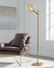 Abanson Metal Floor Lamp (1/CN) Huntsville Furniture Outlet