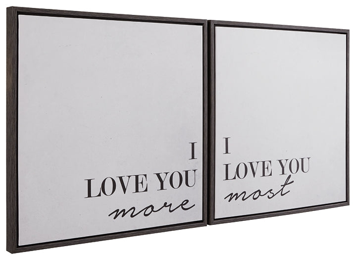 Adline Wall Art Set (2/CN) Huntsville Furniture Outlet