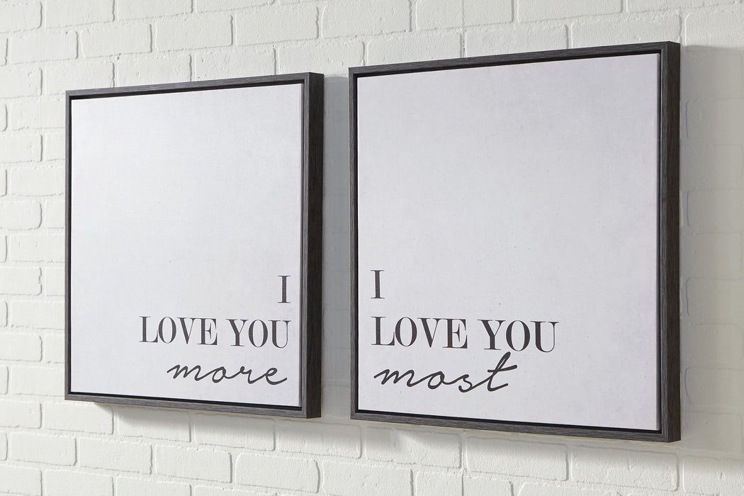 Adline Wall Art Set (2/CN) Huntsville Furniture Outlet