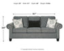 Agleno Sofa Huntsville Furniture Outlet