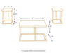 Airdon Occasional Table Set (3/CN) Huntsville Furniture Outlet