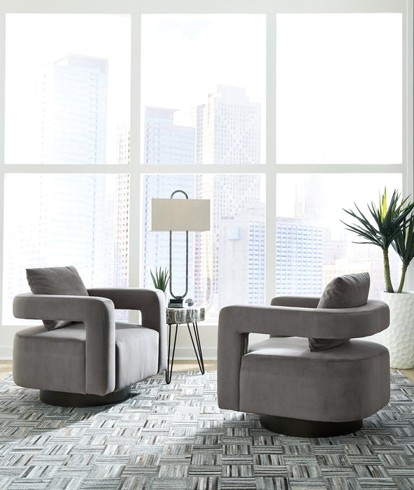 Alcoma Swivel Accent Chair Huntsville Furniture Outlet