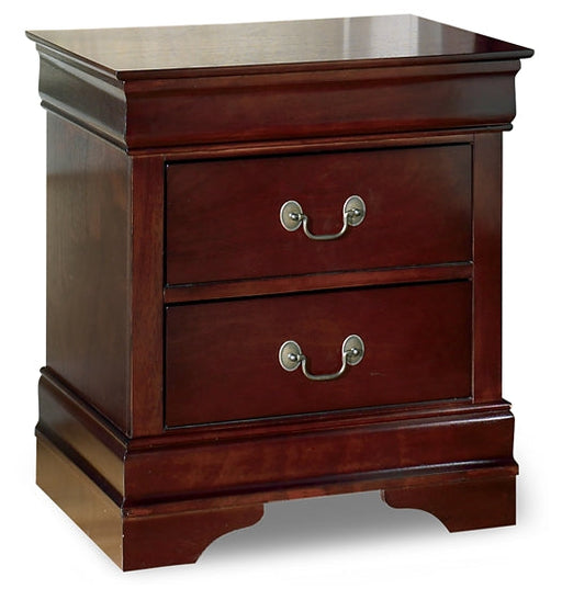 Alisdair Two Drawer Night Stand Huntsville Furniture Outlet