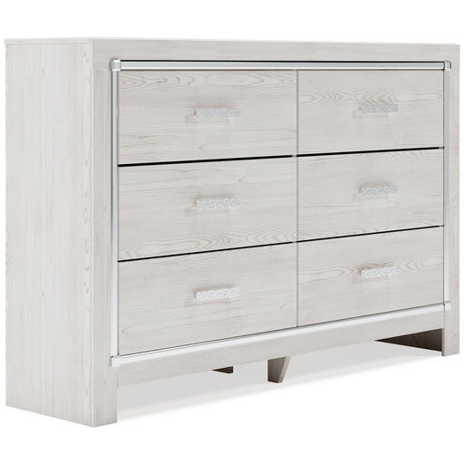 Altyra King Bookcase Headboard with Dresser Huntsville Furniture Outlet