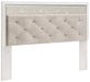 Altyra King Panel Headboard with Mirrored Dresser, Chest and 2 Nightstands Huntsville Furniture Outlet
