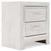 Altyra Queen Upholstered Storage Bed with Mirrored Dresser and Nightstand Huntsville Furniture Outlet