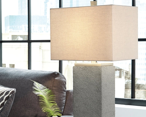 Amergin Poly Table Lamp (2/CN) Huntsville Furniture Outlet