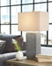 Amergin Poly Table Lamp (2/CN) Huntsville Furniture Outlet