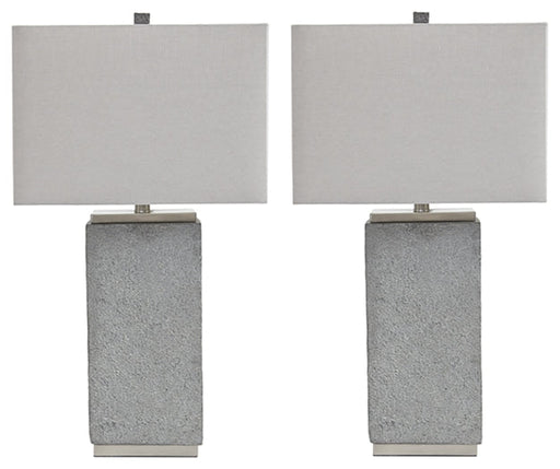 Amergin Poly Table Lamp (2/CN) Huntsville Furniture Outlet