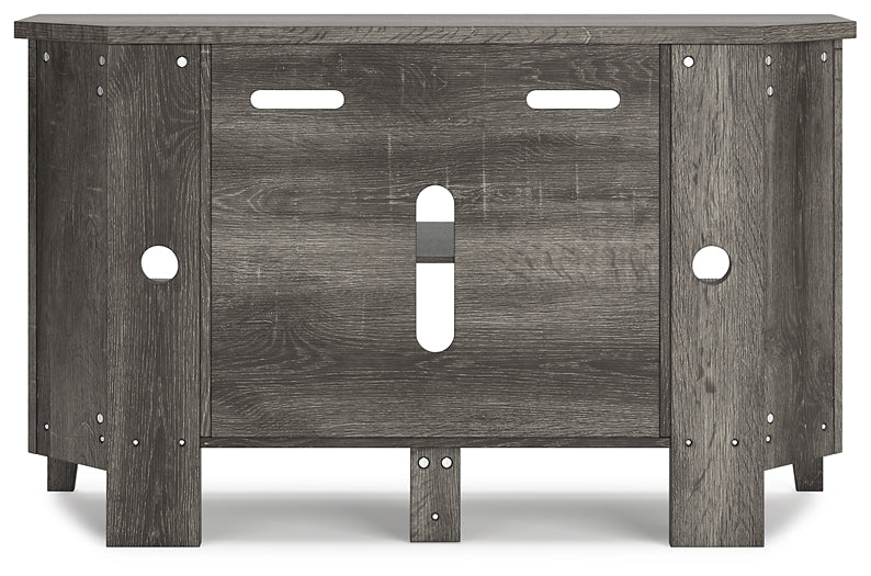 Arlenbry Corner TV Stand/Fireplace OPT Huntsville Furniture Outlet