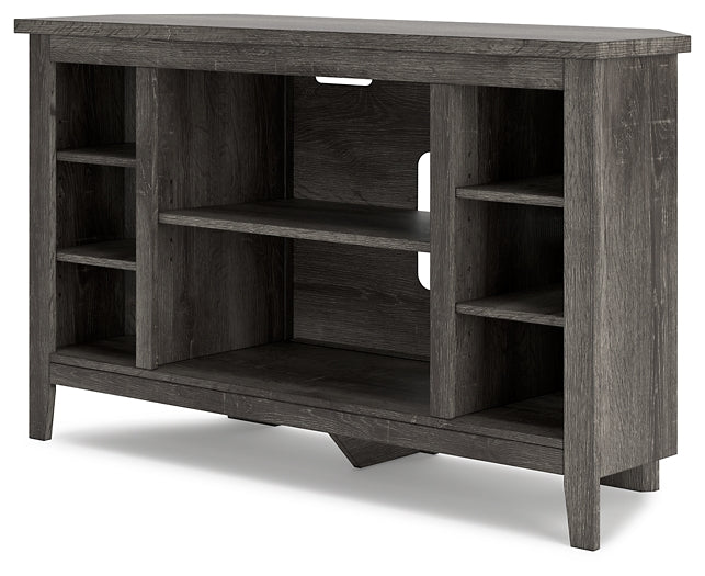 Arlenbry Corner TV Stand/Fireplace OPT Huntsville Furniture Outlet
