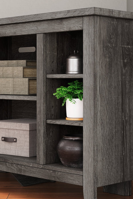 Arlenbry Corner TV Stand/Fireplace OPT Huntsville Furniture Outlet