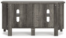 Arlenbry Small Corner TV Stand Huntsville Furniture Outlet