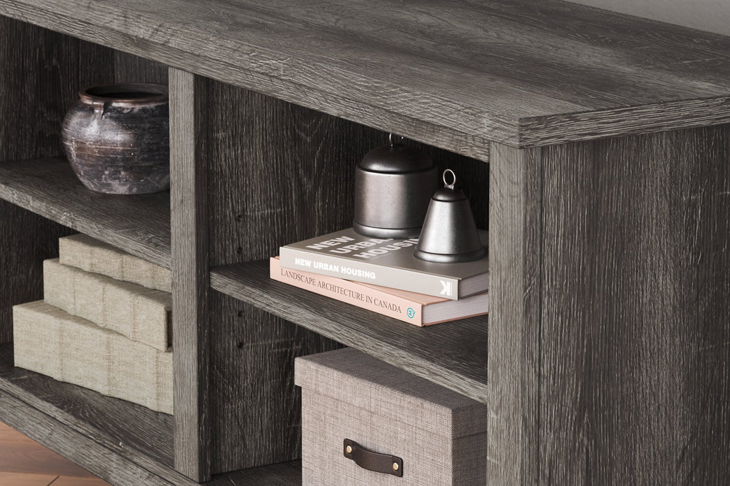 Arlenbry Small Corner TV Stand Huntsville Furniture Outlet