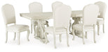 Arlendyne Dining Table and 6 Chairs Huntsville Furniture Outlet