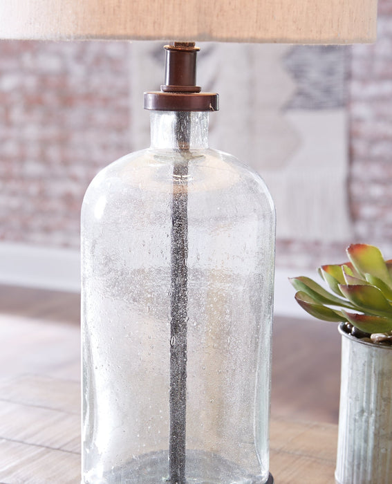 Bandile Glass Table Lamp (1/CN) Huntsville Furniture Outlet
