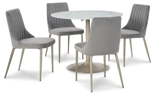 Barchoni Dining Table and 4 Chairs Huntsville Furniture Outlet