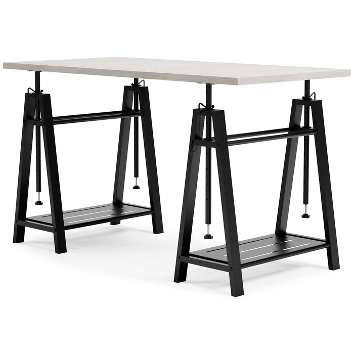 Bayflynn Adjustable Height Desk Huntsville Furniture Outlet