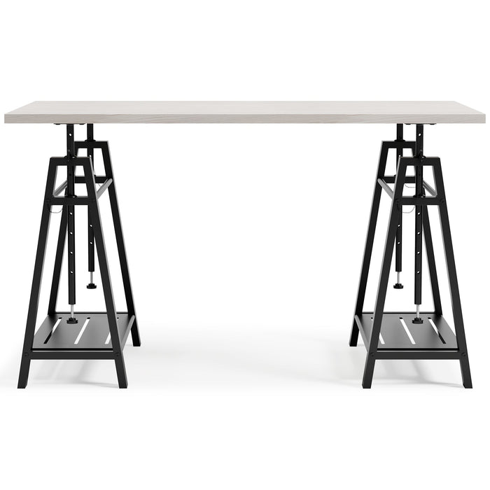 Bayflynn Adjustable Height Desk Huntsville Furniture Outlet
