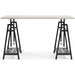 Bayflynn Adjustable Height Desk Huntsville Furniture Outlet