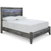 Baystorm Full Panel Bed with Mirrored Dresser Huntsville Furniture Outlet