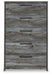 Baystorm King Panel Headboard with Mirrored Dresser and Chest Huntsville Furniture Outlet