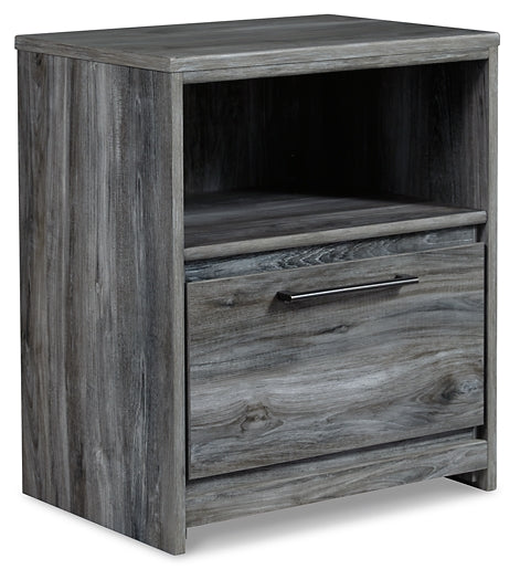 Baystorm One Drawer Night Stand Huntsville Furniture Outlet