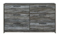 Baystorm Six Drawer Dresser Huntsville Furniture Outlet