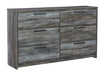 Baystorm Six Drawer Dresser Huntsville Furniture Outlet
