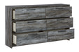 Baystorm Six Drawer Dresser Huntsville Furniture Outlet