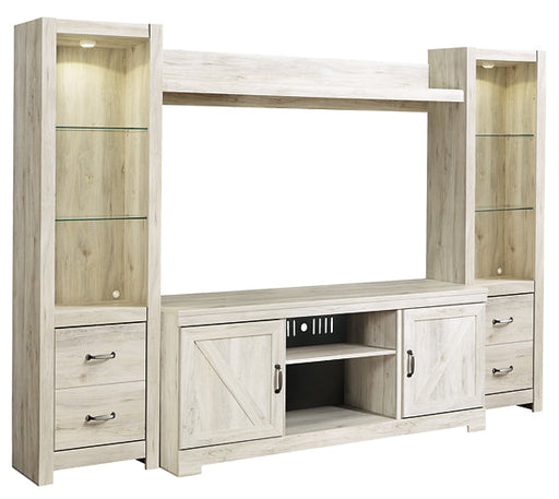 Bellaby 4-Piece Entertainment Center Huntsville Furniture Outlet