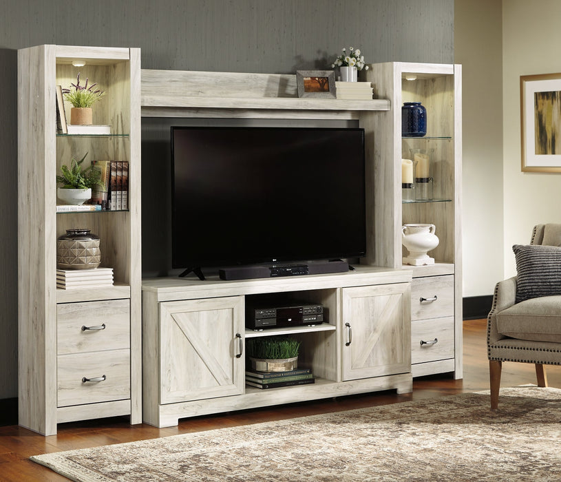 Bellaby 4-Piece Entertainment Center Huntsville Furniture Outlet