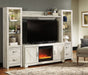 Bellaby 4-Piece Entertainment Center with Fireplace Huntsville Furniture Outlet