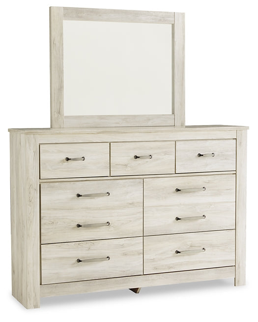 Bellaby Dresser and Mirror Huntsville Furniture Outlet