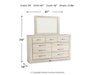 Bellaby Dresser and Mirror Huntsville Furniture Outlet